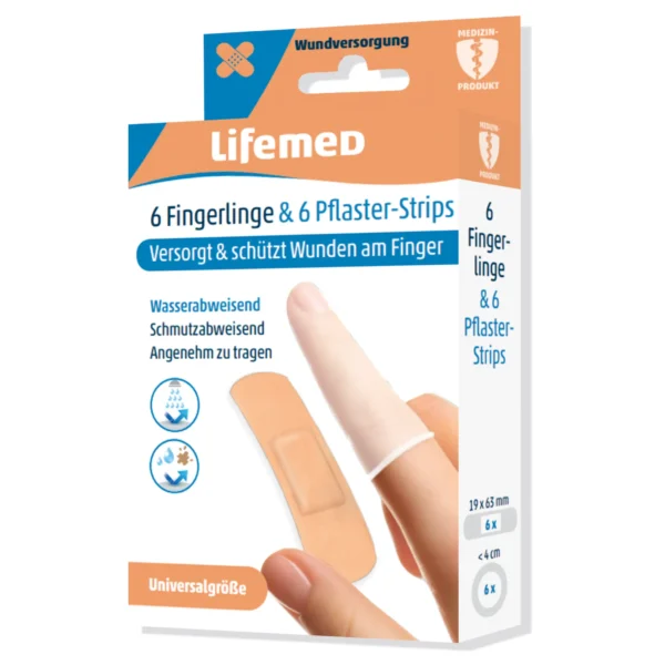 Lifemed - Γαντάκι και επίθεμα δακτύλου