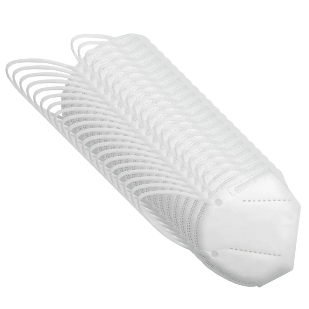 High protection FFP2 Ιατρικές μάσκες Λευκές (20 τεμαχια) - Image 2