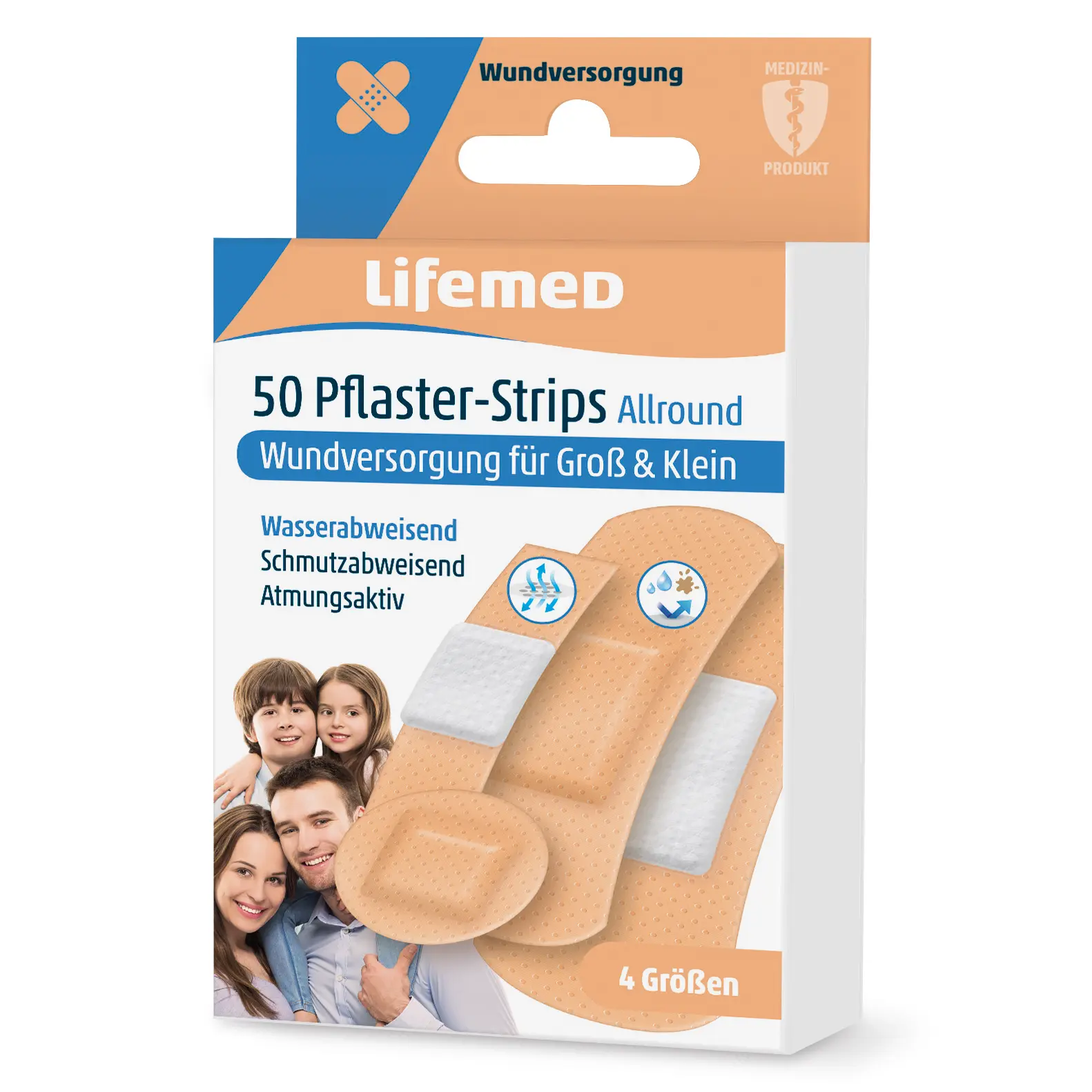 Lifemed – Αδιάβροχα επιθέματα μπεζ διαφόρων διαστάσεων