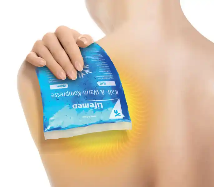 Lifemed – Παγοκύστη και θερμοφόρα Gel - 13cm x 14cm (Small) - Image 4