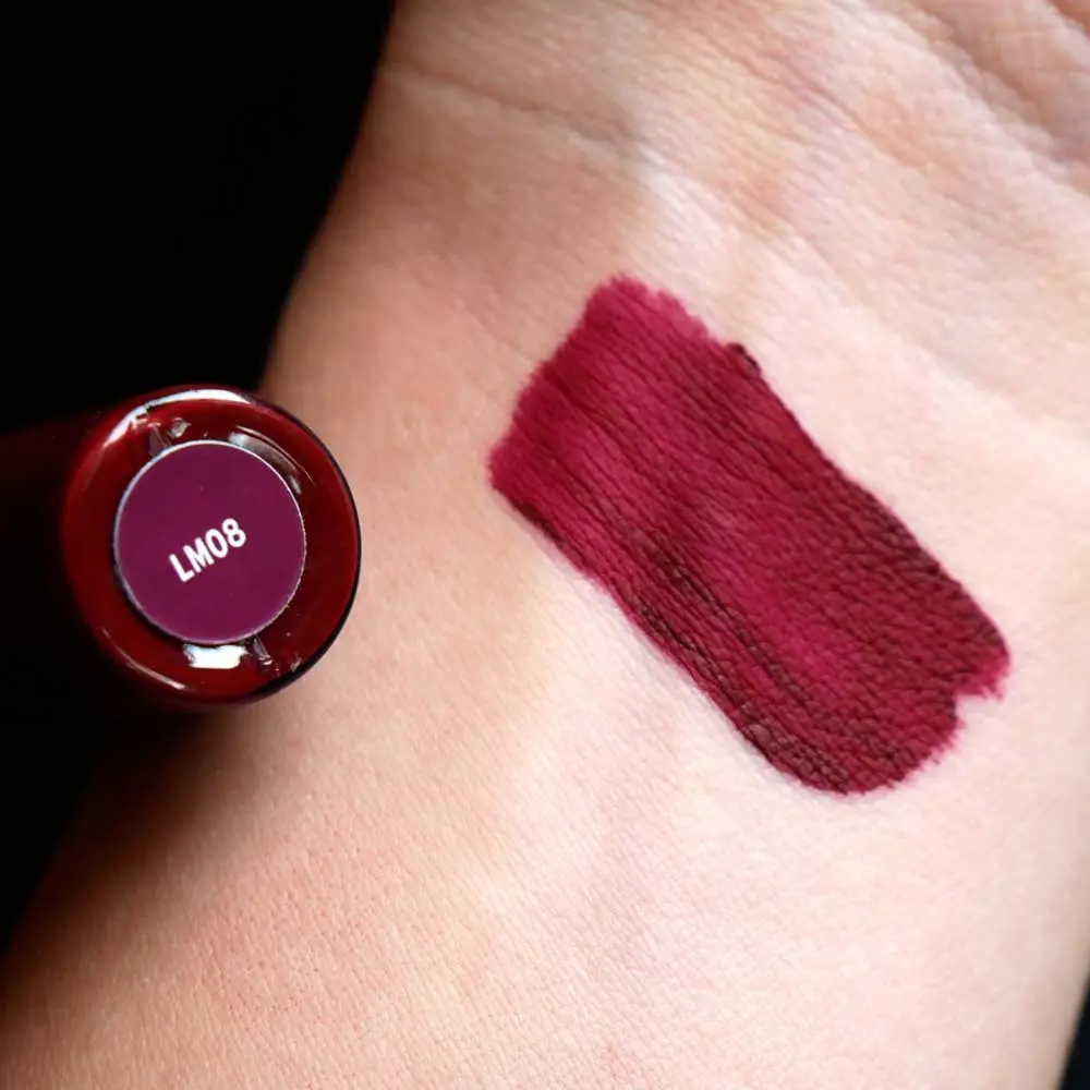 Camaleon Matte Liquid Lipstick Burgundy LM08 41342 - Image 5