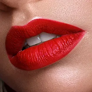 Camaleon Matte Liquid Lipstick Fire Red LM01 41335 - Image 5