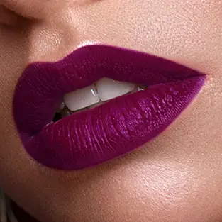 Camaleon Matte Liquid Lipstick Plum Purple LM04 41338 - Image 6