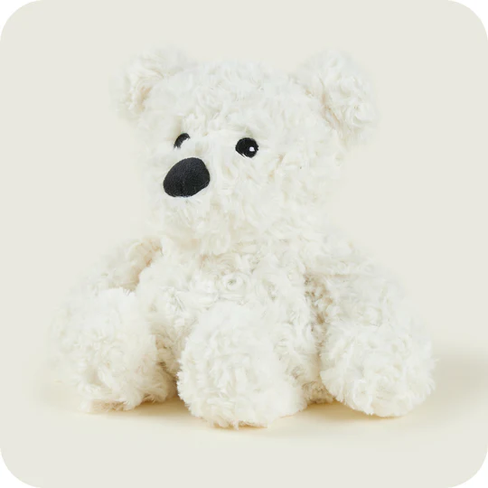 Warmies® Εκρού Σγουρομάλλικο Αρκουδάκι - Image 7